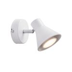 Nordlux Eik Luce Da Parete Metallo Bianca | Adatto per 1x GU10