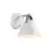 DFTP by Nordlux Strap 15 Luce Da Parete Metallo e Leather Bianca | Adatto per GU10