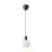 Nordlux Milford Mini Nero Luce Pendente Vetro Nero | Adatto per 1x E27