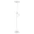 Eglo Lampada da terra Conivarino Acciaio Bianca 30.5W 3150lm - 827 Bianco Molto Caldo | Dimmerabile