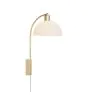 Nordlux Ellen 20 Luce Da Parete Metallo e Vetro Ottone | Adatto per E14