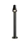 SLV T-Tubo Aluminium Nero | Adatto per 1x GU10