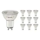 Confezione Multipack 10x Noxion PerfectColor Faretti LED GU10 PAR16 4W 345lm 60D - 930 Luce Calda | Miglior resa cromatica - Dimmerabile - Sostitutiva 50W