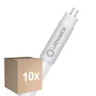 Confezione Multipack 10x Ledvance Tubo LED T5 AC Mains P Mains (AC) High Output 18W 2550lm - 830 Luce Calda -  | 85cm - Sostitutiva 39W